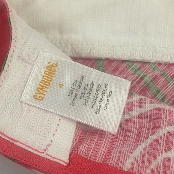 Gymboree Coral Flamingo Shift Dress Size 4 - Picture 7 of 12